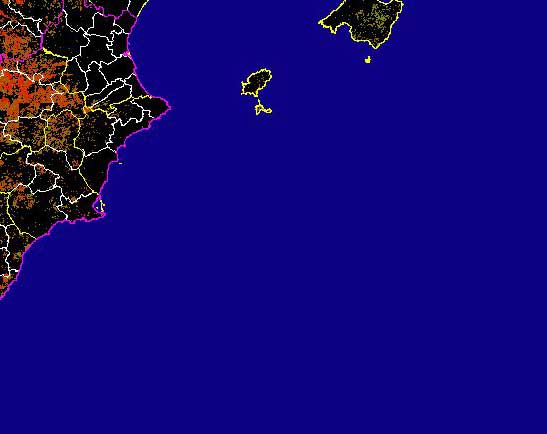 Imagen de las Diferencias NDVI: Comparativa entre los índices de vegetación del mes de Junio del año actual y los de la media histórica