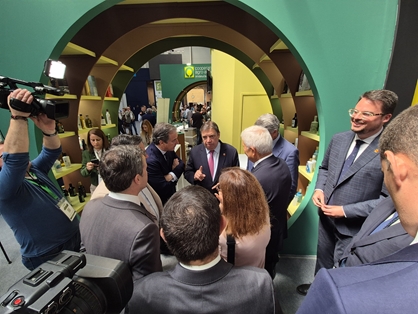 Hoy, en Jaén, en la inauguración de la Feria Internacional Expoliva 2025  foto 3