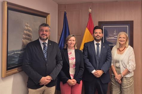 La secretaria general de Pesca se reúne con el viceconsejero del Sector Primario del Gobierno de Canarias  