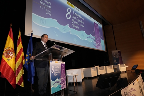 Hoy, en el VIII Congreso de la Red española de mujeres en el sector pesquero, en La Rápita (Tarragona)

 