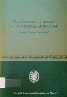 Producción y comercio del aceite en la Antigüedad : Segundo Congreso Internacional.
Coordinadores: José María Blázquez Martínez y José Remesal Rodríguez.
Universidad Complutense de Madrid, 1983.
ESPAÑA. MAPA. Biblioteca Central. Signatura B-2454 
