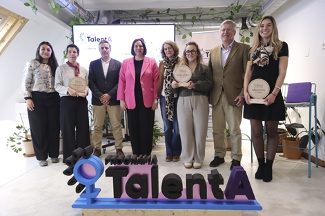 Hoy, en los Premios TalentA, en Madrid  