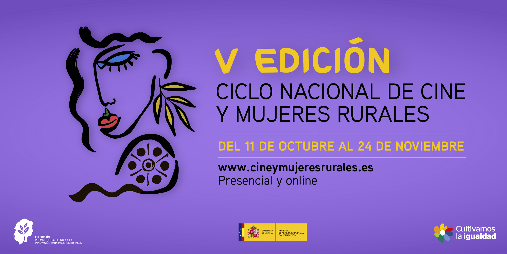 V CICLO NACIONAL DE CINE Y MUJERES RURALES