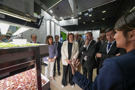Hoy, en Bilbao, en la inauguración de Food 4 Future foto 4