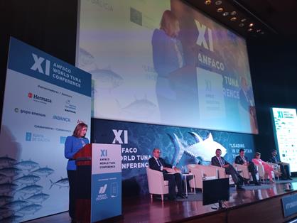 Hoy, en la XI Conferencia Mundial del Atún, en Vigo 