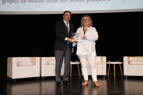 Hoy, en el VIII Congreso de la Red española de mujeres en el sector pesquero, en La Rápita (Tarragona)

 foto 3