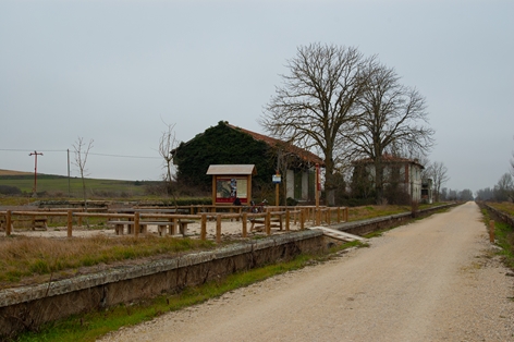 Antigua estación de Medina de Pomar y Área de Descanso