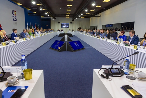 Hoy, en la inauguración de la 4ª Reunión de directores de los Planes Estratégicos de la PAC foto 2