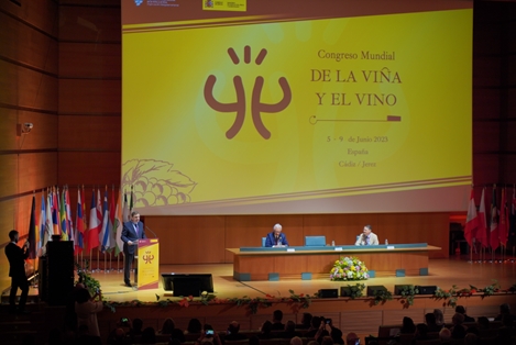 Hoy, en la inauguración del 44º Congreso Mundial de la Viña y el Vino, en Cádiz foto 7