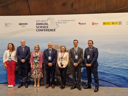 Hoy, en la inauguración del Congreso Anual de Ciencia del Consejo Internacional para la Exploración del Mar (ICES) 