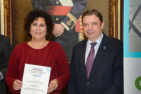 Hoy, durante los VI Premios Periodismo y Sector Pesquero Español foto 11