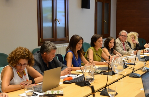 Durante la reunión de la mesa del sector citrícola foto 2