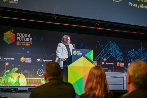 Hoy, en Bilbao, en la inauguración de Food 4 Future foto 2