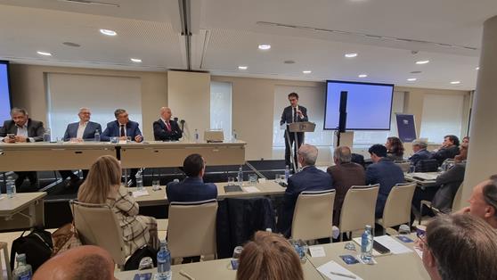 Hoy, en la clausura de la Asamblea de Anprogapor   foto 3