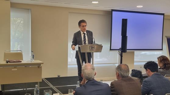 Hoy, en la clausura de la Asamblea de Anprogapor   foto 2
