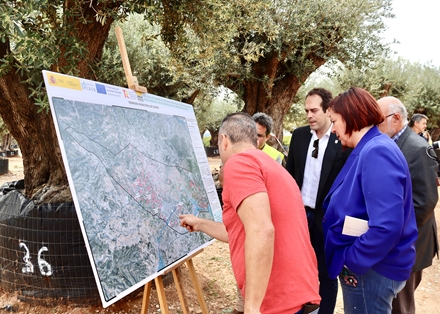 La secretaria de Estado de Agricultura y Alimentación visita las actuaciones de reconstrucción de las infraestructuras de viveros y caminos rurales foto 3