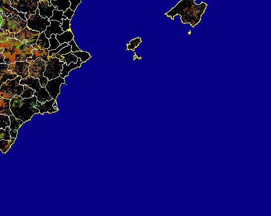 Imagen de Diferencias NDVI: Comparativa entre los índices de vegetación del mes de Febrero del año actual y los de la media histórica - Sureste