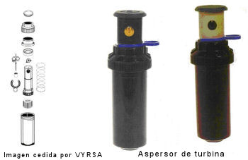 Aspersor de turbina