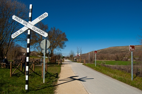 Antigua señalización ferroviaria