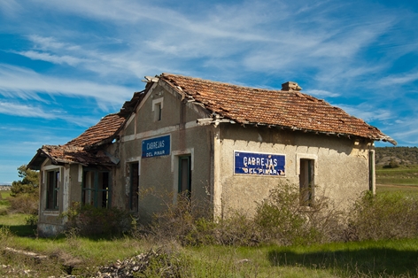 Antiguo apeadero de Cabrejas del Pinar