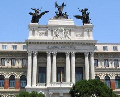 Fachada del Ministerio de Agricultura, Alimentación y Medio Ambiente