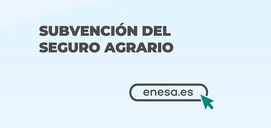 Subvenciones al seguro agrario