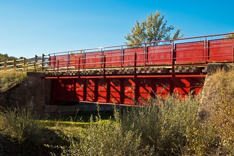 Puente sobre el río del Salcedal